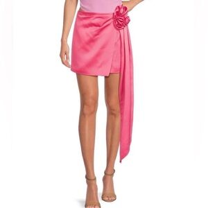 Gianni Bini Courtney Rosette Skirt